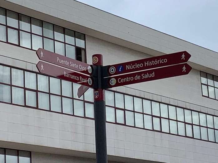 Señalética inteligente instalada en Telde/TA.